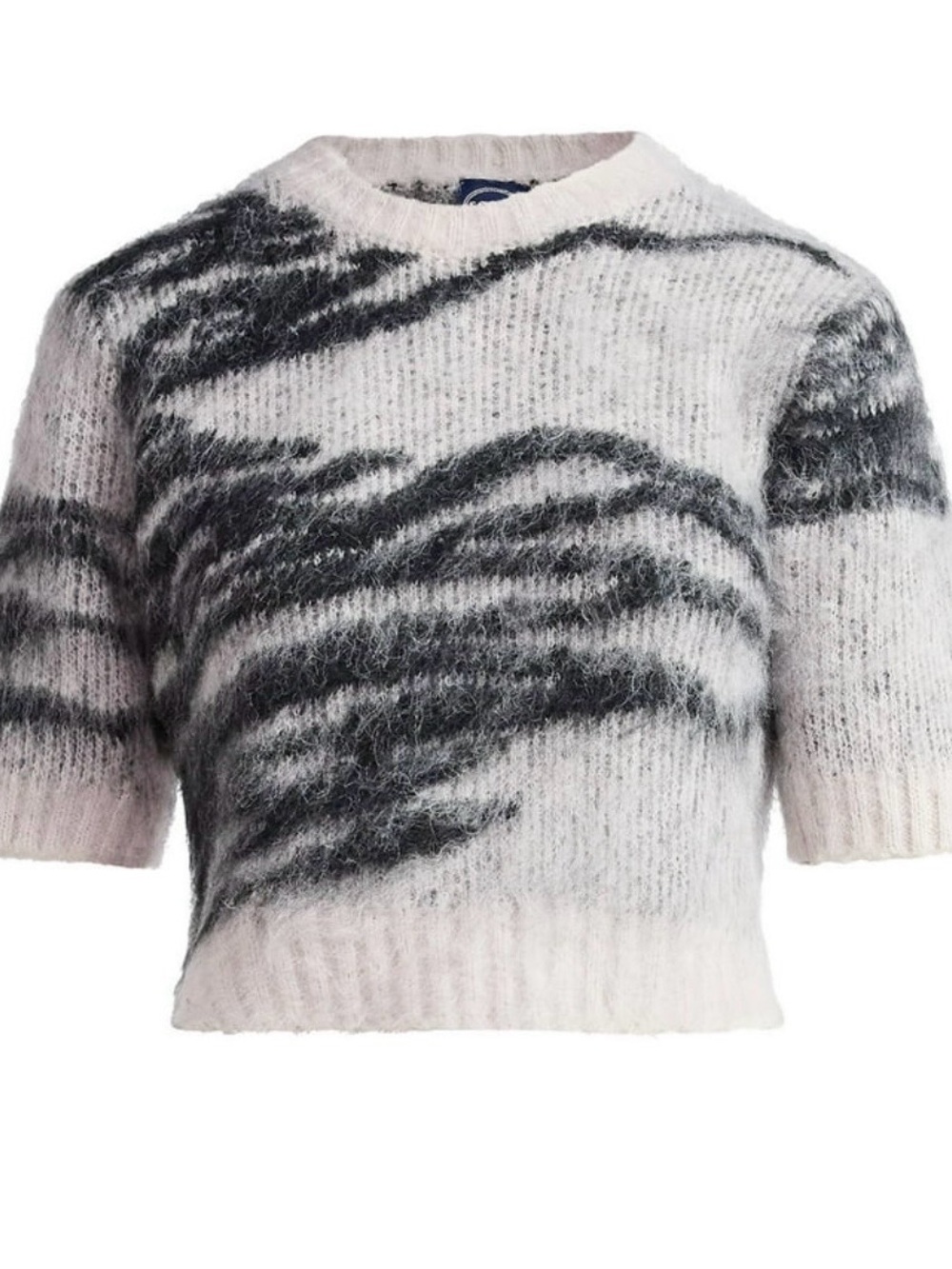 Scoop Fluffy Lightweight Short Sleeve Sweater Various Sizes